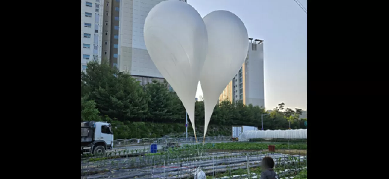 North Korea may send additional balloons filled with trash to South Korea.