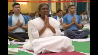 The President of India believes that yoga is a special contribution from India to the world.