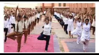 The International Day of Yoga promotes healthier lifestyles and improved well-being for citizens.
