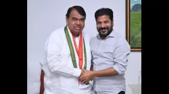 Former Speaker Srinivas Reddy's move to Congress is a major setback for BRS.