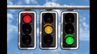 Possible paraphrase: New color may be introduced to traffic signals.