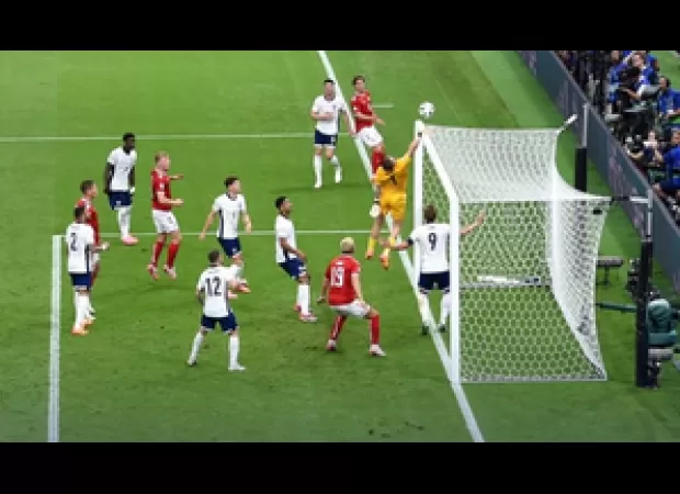 In the Euro 2024 match, Hjulmand's goal equalized the score between Denmark and England at 1-1, after Kane had scored for England.