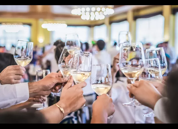 Bride criticized for strict alcohol rules at wedding.