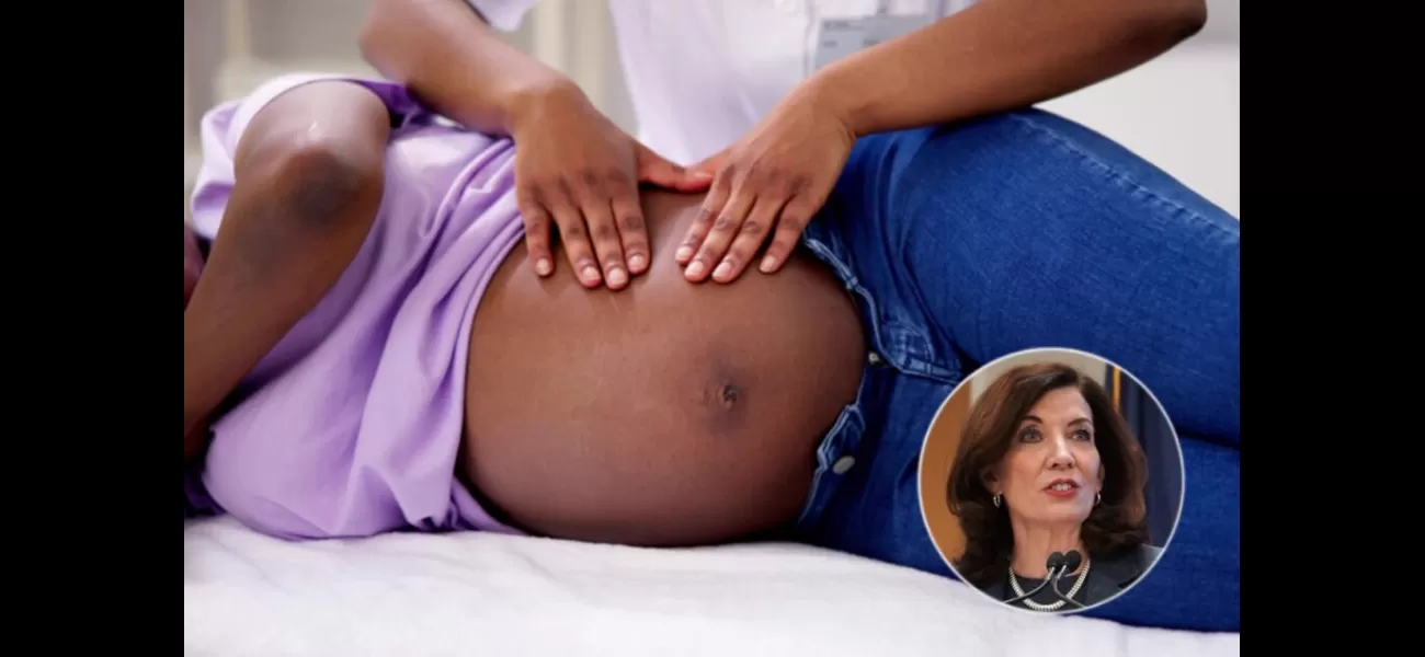 New York Governor Hochul announces statewide expansion of doula services to address high rates of Black maternal mortality.