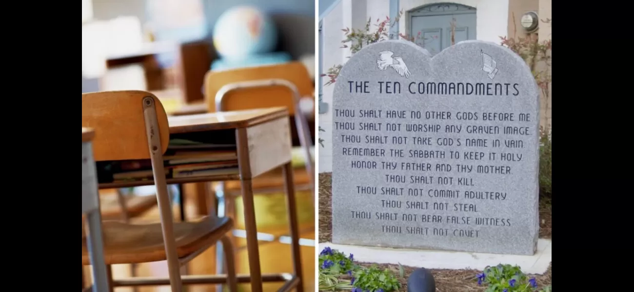 ACLU challenges Louisiana law requiring Ten Commandments in public classrooms