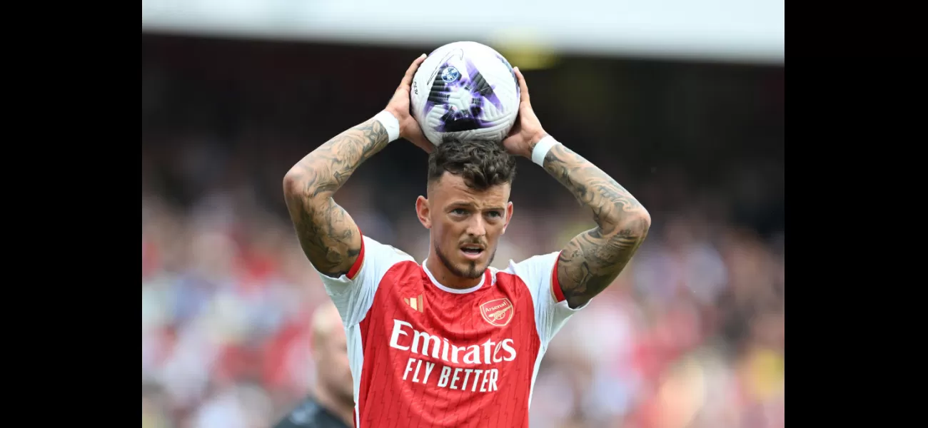 Arsenal takes a jab at Gareth Southgate by highlighting their player Ben White, who was left out of England's team.