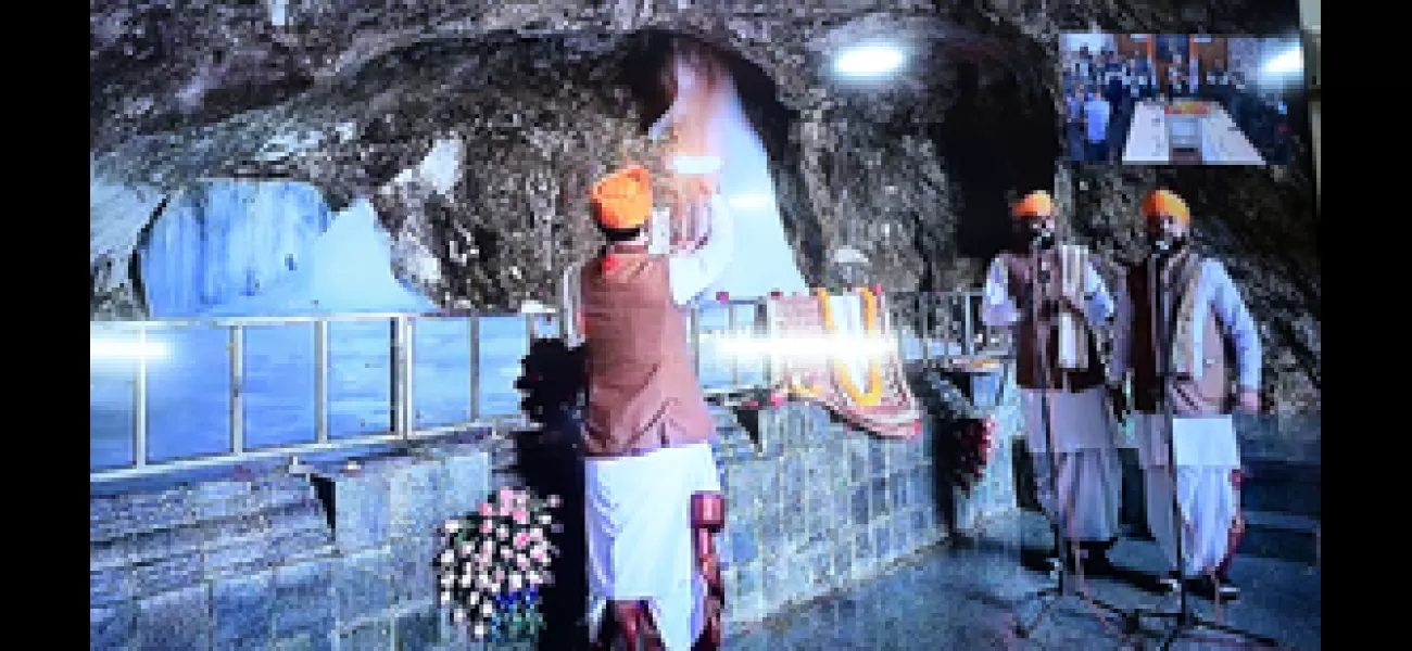 The 'Pratham Puja' ceremony marks the official start of the Amarnath Yatra.