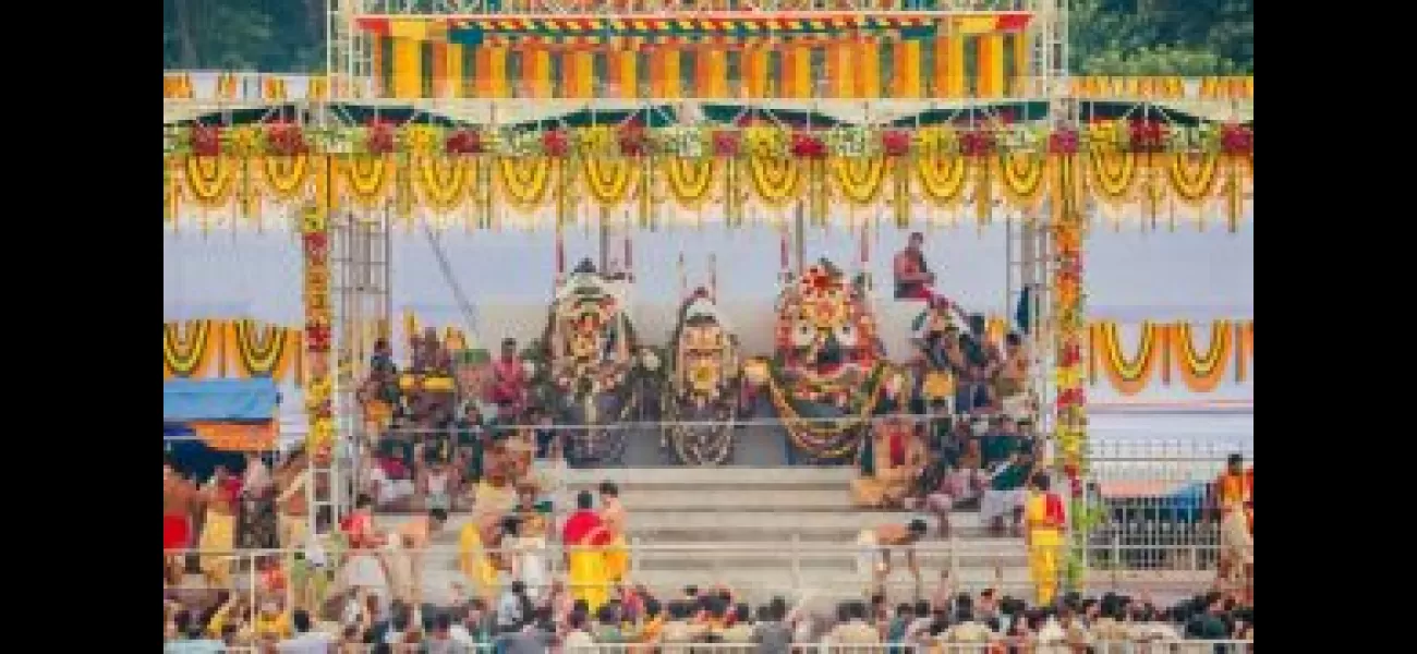 Many people watched the 'Snana Yatra' of Lord Jagannath in Puri.
