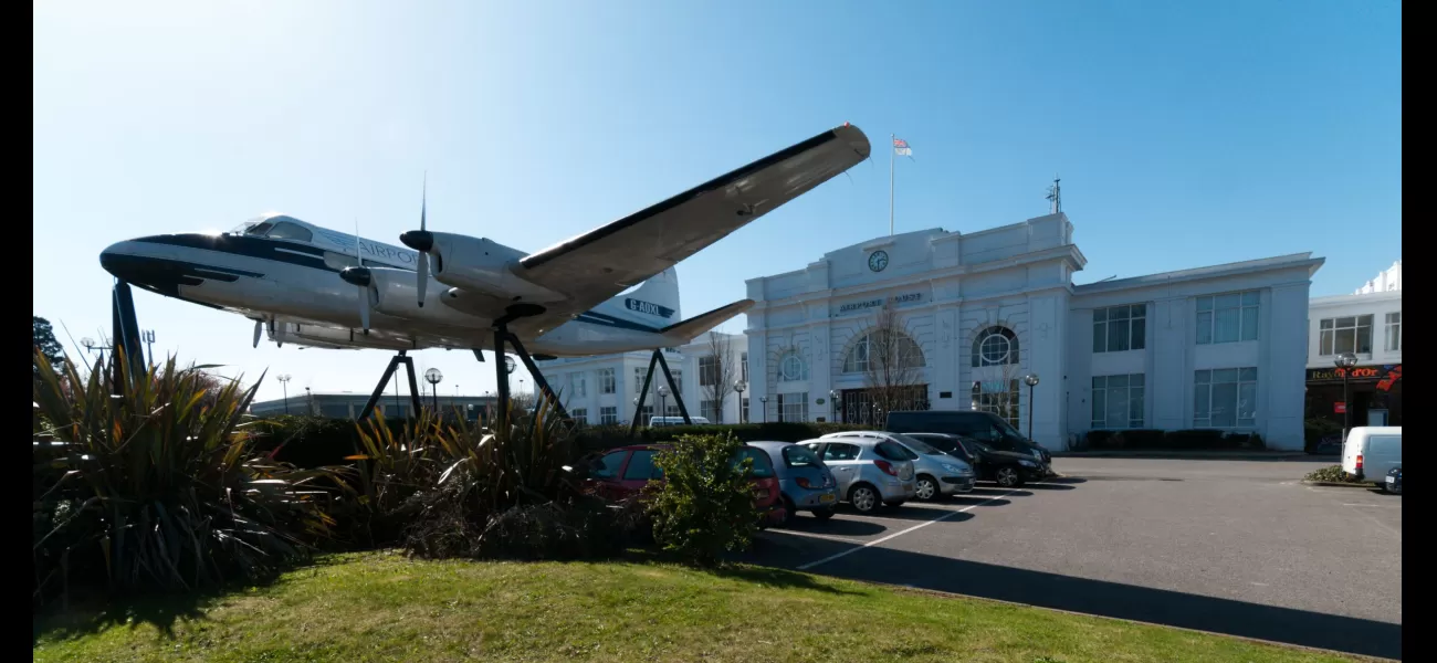Explore a deserted airport that is open to the public for only one day every month.