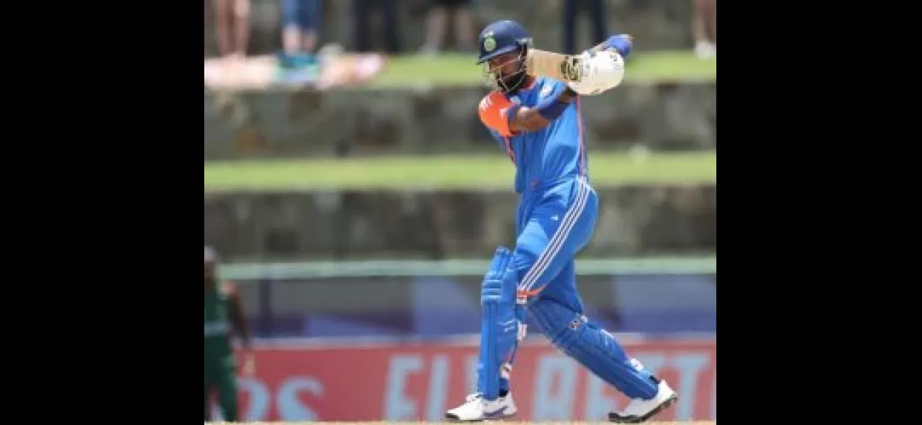 India scores 196/5 against Bangladesh with Pandya's half-century in T20 World Cup.