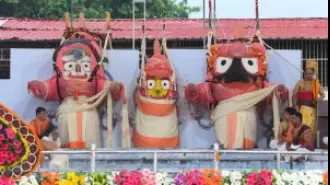 The Debasnana Purnima festival involves taking a holy bath and dressing up elephants for a divine experience.