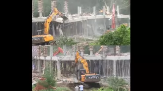 TDP explains stance on YSRCP's destruction of under construction central party office.
