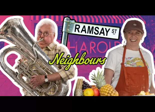 A beloved character from Neighbours is back, but is soon in danger following a death.