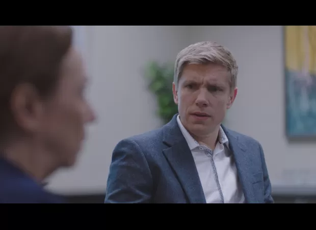 Ryan Hawley from Emmerdale is back on the soap after a five-year absence.