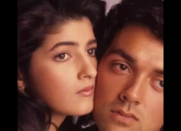 Twinkle shares photos with Bobby Deol from her first movie 'Barsaat'.