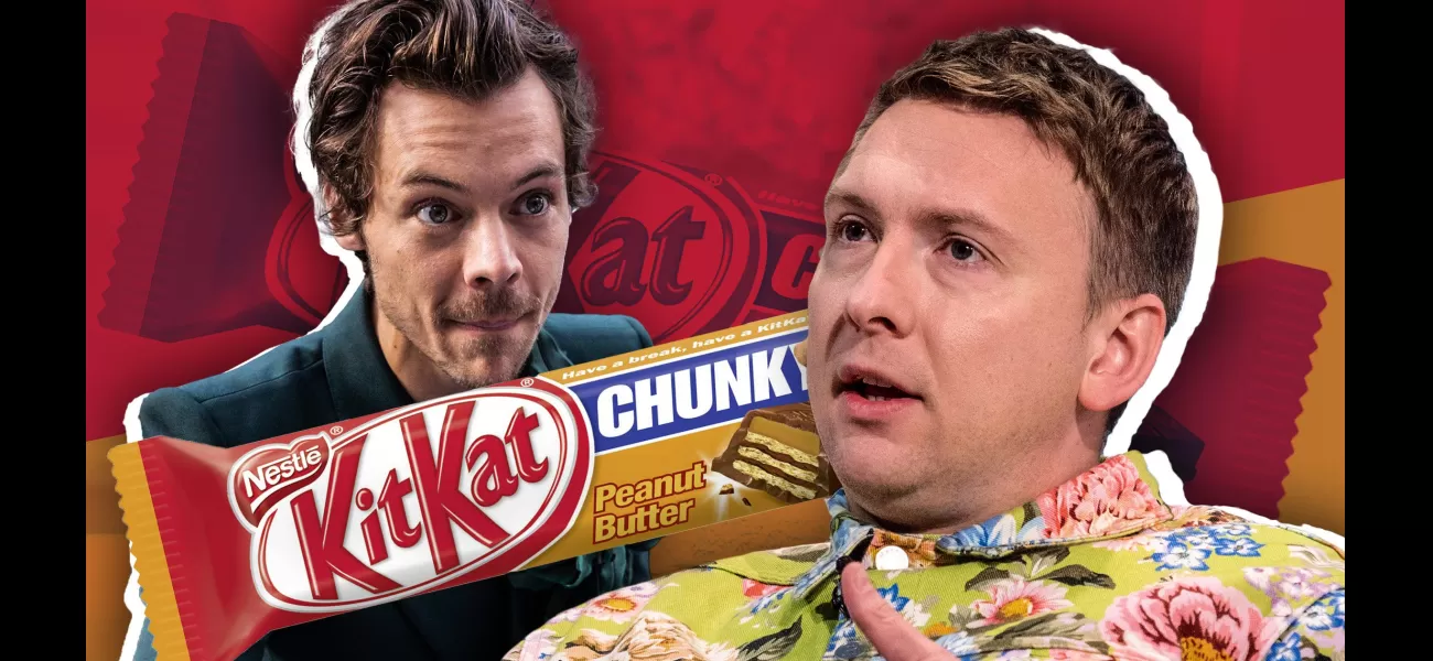Comedian Joe Lycett shares unexpected conflict with singer Harry Styles and demands compensation from KitKat.