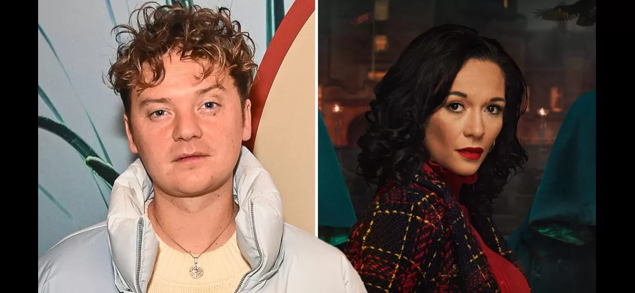 Actress from Traitors admits concern about losing baby due to stress from relationship with Conor Maynard.