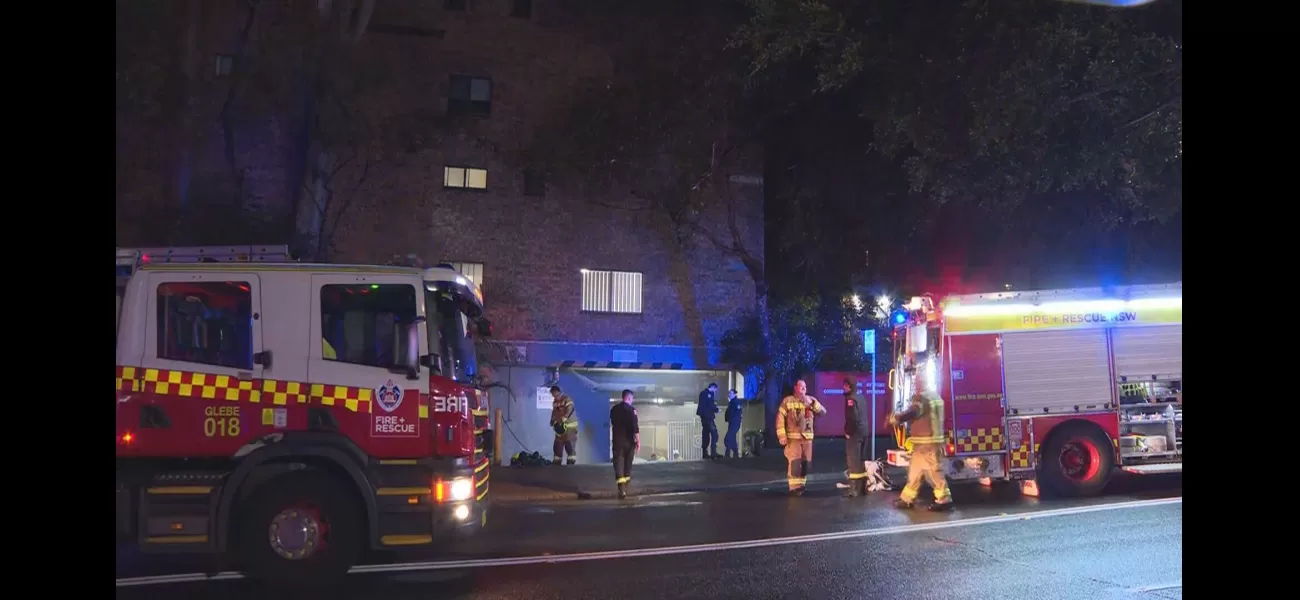 Police opened fire and discovered a burning car after chasing suspects in Sydney.
