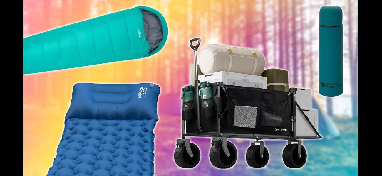 Don't forget these essential items for a successful festival camping trip!