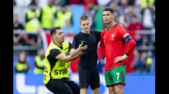 Security worries arise as pitch invaders disrupt Portugal's win, tarnishing the Euro 2024 game.