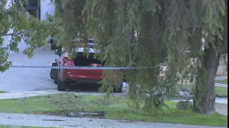 A woman in Perth hit by a car and taken to hospital for treatment.