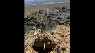 Large stone taken from hills around Las Vegas