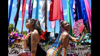 Denver PrideFest marks its 50th year with colorful photos of the celebration.