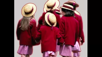 Attending a private school is associated with being physically fit, having a slim figure, and being mentally alert.