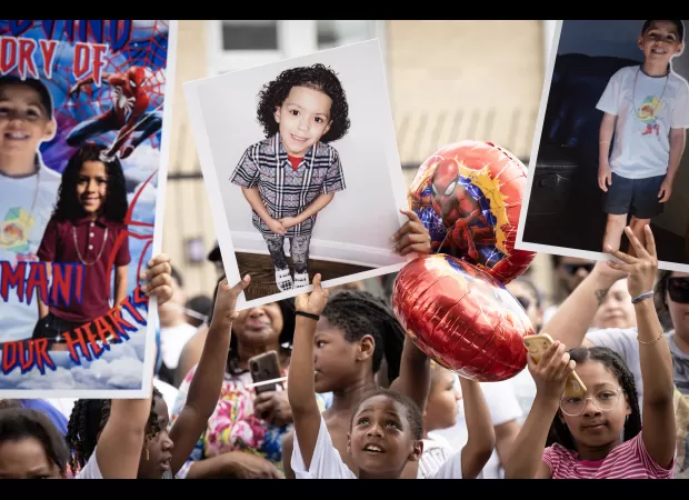 A judge has ruled that a teenager accused of killing a young boy on the Near West Side will be held in custody.