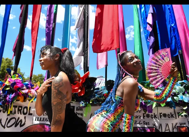 Denver PrideFest marks its 50th year with colorful photos of the celebration.