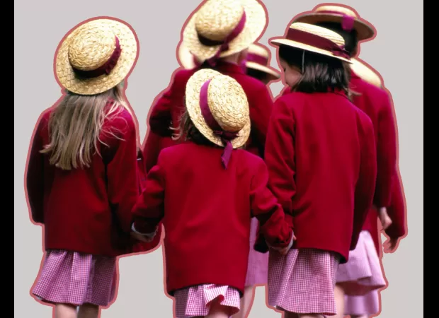 Attending a private school is associated with being physically fit, having a slim figure, and being mentally alert.