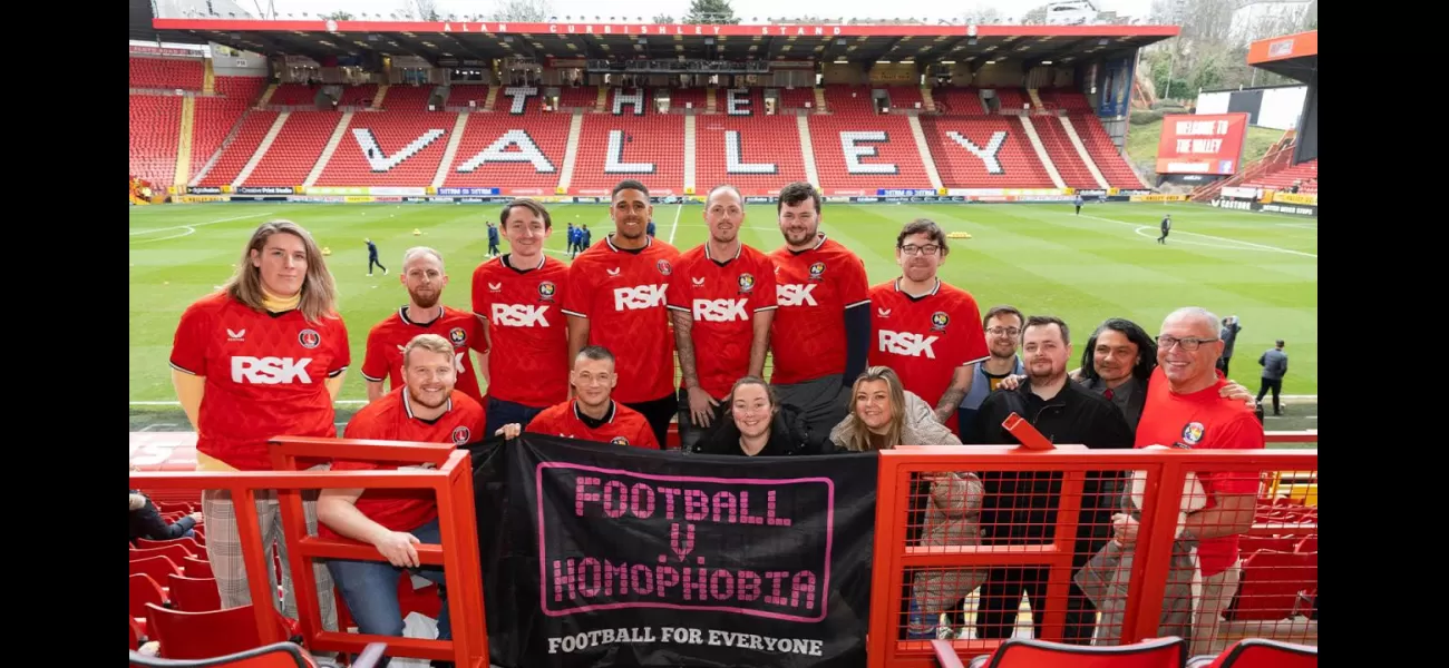 What is the main issue for LGBT+ individuals in the world of football?