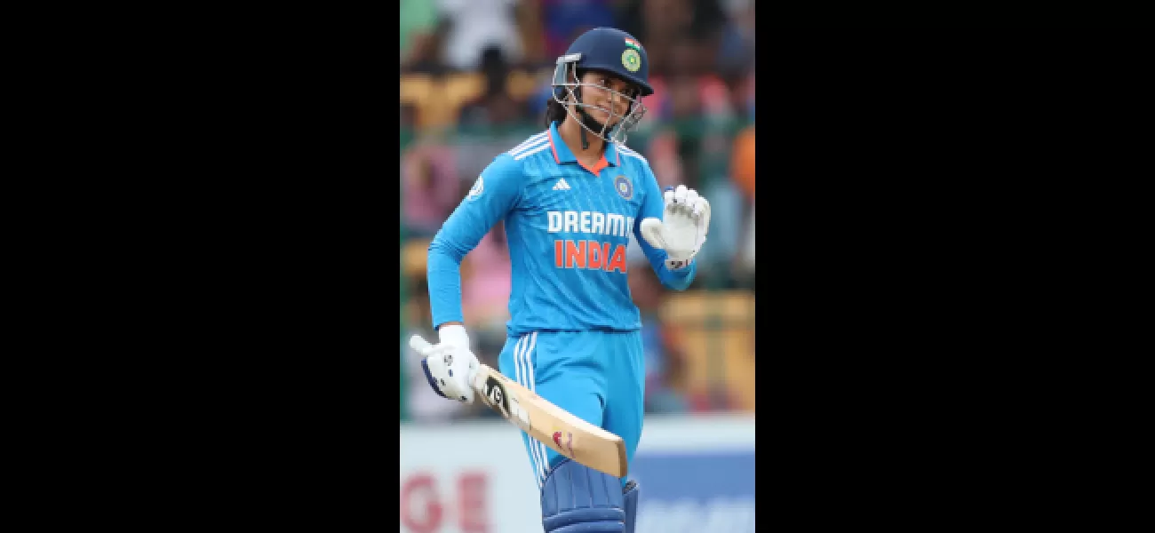 Indian cricketer Smriti Mandhana breaks record for most runs in bilateral ODI series by an Indian woman.