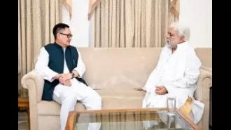 Rijiju and TMC's Sudip discuss Pro-tem Speaker issue; opposition maintains decision to boycott panel.