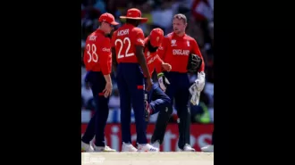 England is playing USA in the T20 World Cup and has chosen to bowl first, with Chris Jordan replacing Mark Wood in the team.