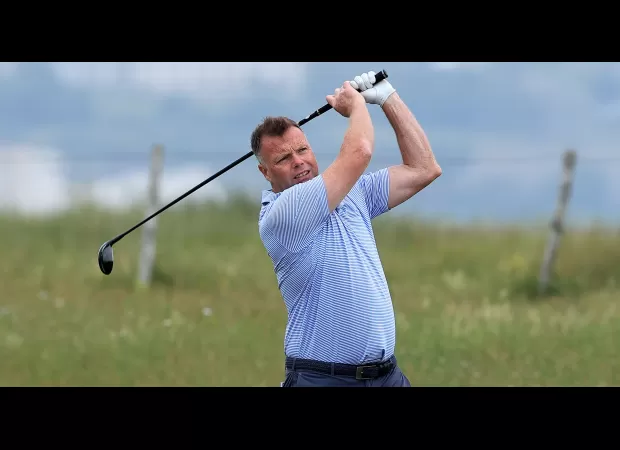 Angry millionaire golfer sets his own £900,000 house on fire to get back at his ex-wife.