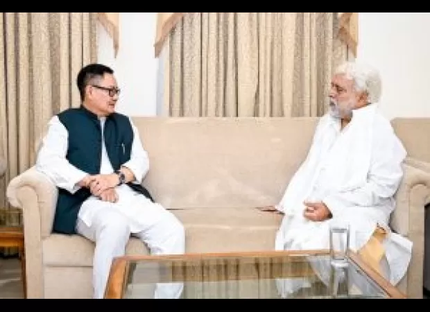 Rijiju and TMC's Sudip discuss Pro-tem Speaker issue; opposition maintains decision to boycott panel.