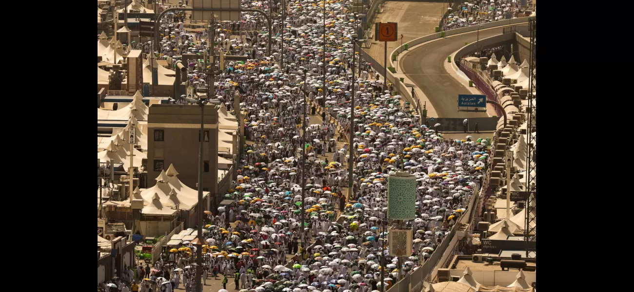 Over 1,300 people died during Hajj pilgrimage in sweltering 50°C temperature.