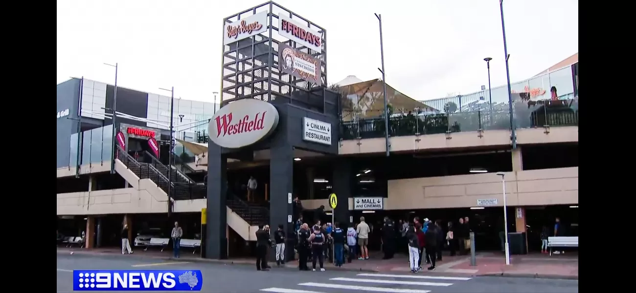 People were in a panic during the Westfield Marion lockdown, trying to escape danger.