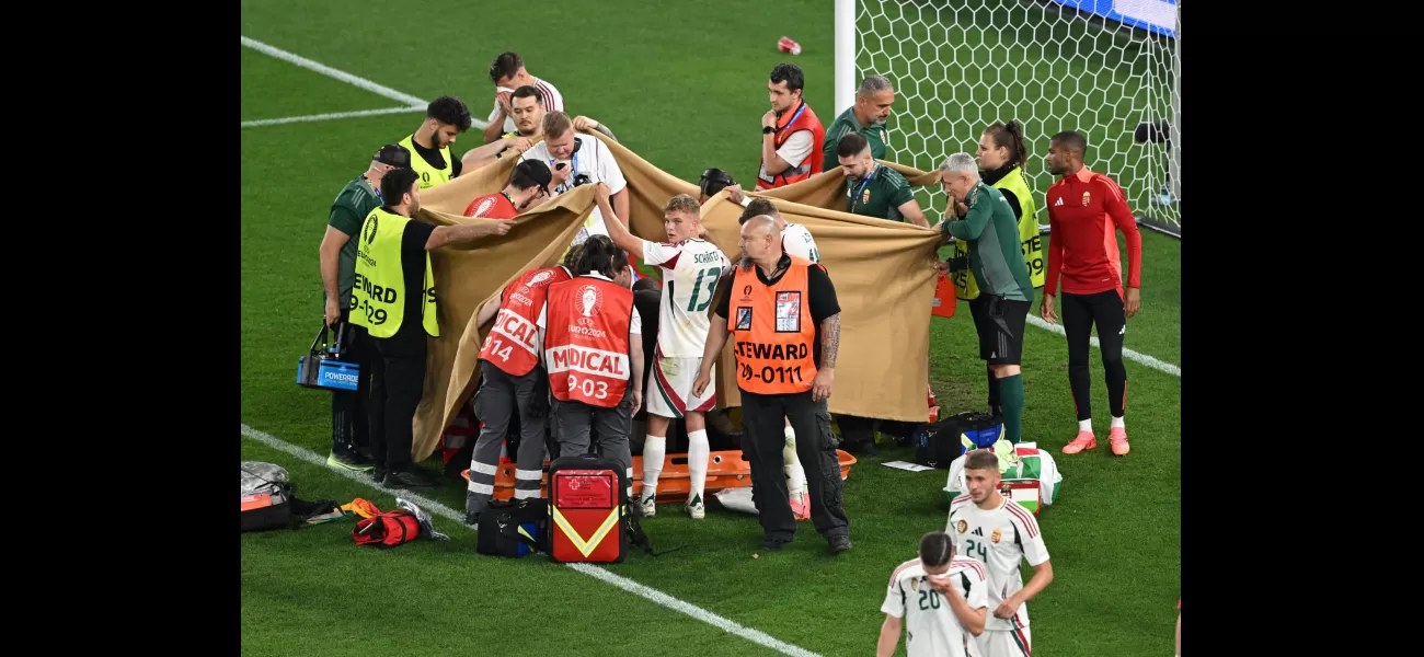 Hungary's Barnabas Varga's condition after head injury at Euro 2024.