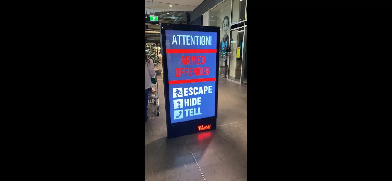 Two individuals were taken into custody when a violent fight broke out, resulting in the lockdown of a shopping center.