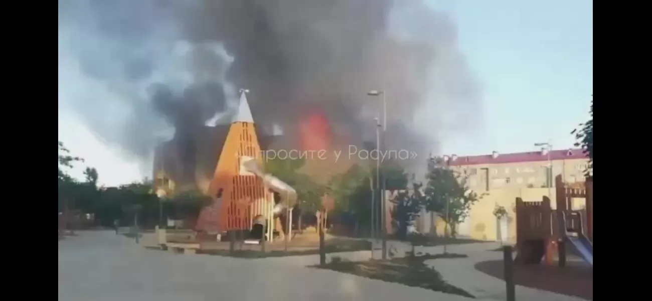 Priest and police victims of coordinated attacks in Russia.
