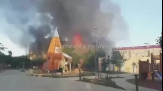 Priest and police victims of coordinated attacks in Russia.