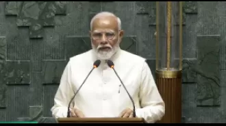 Modi sworn-in as member of 18th Lok Sabha.