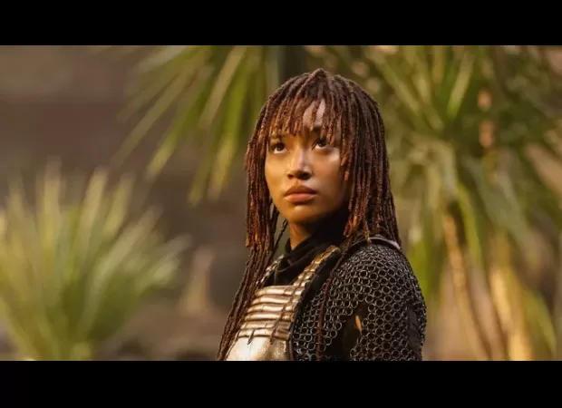 Amandla Stenberg drops a song addressing racist backlash to Star Wars film 'The Acolyte'.