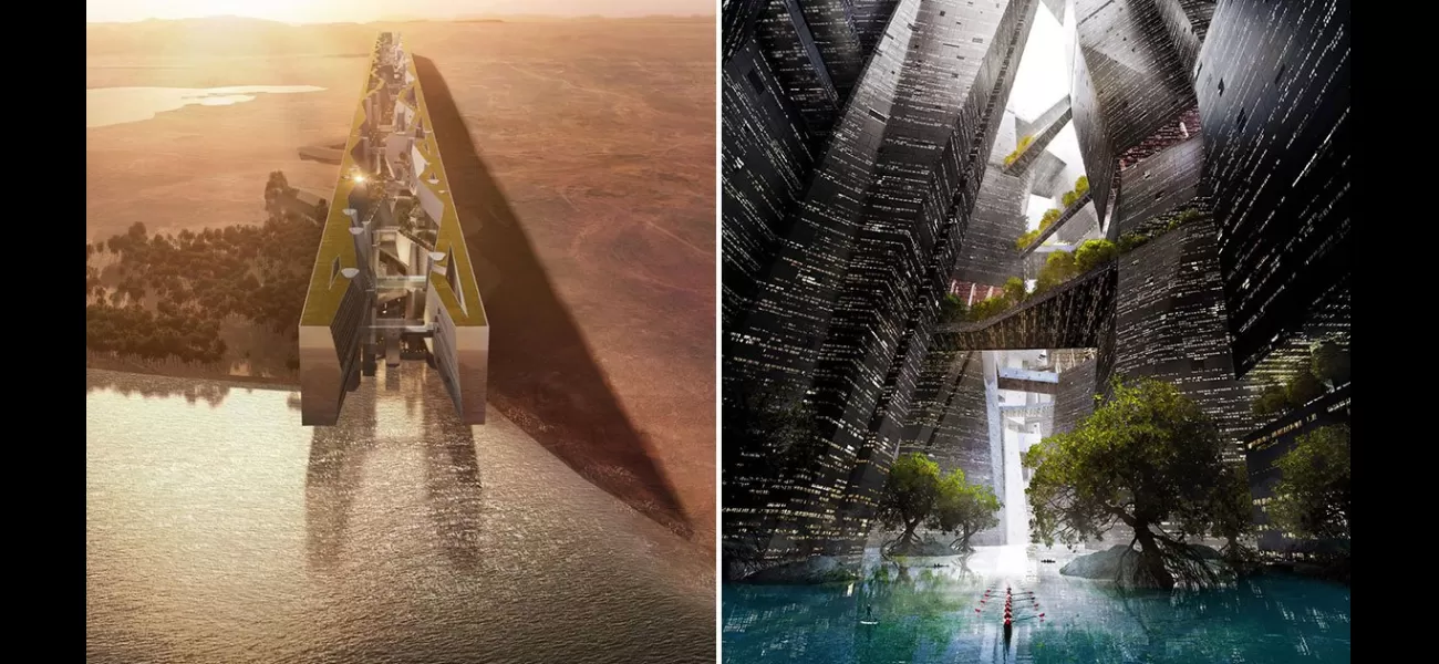 Big change in plans for a futuristic Saudi Arabian city worth £1 billion.