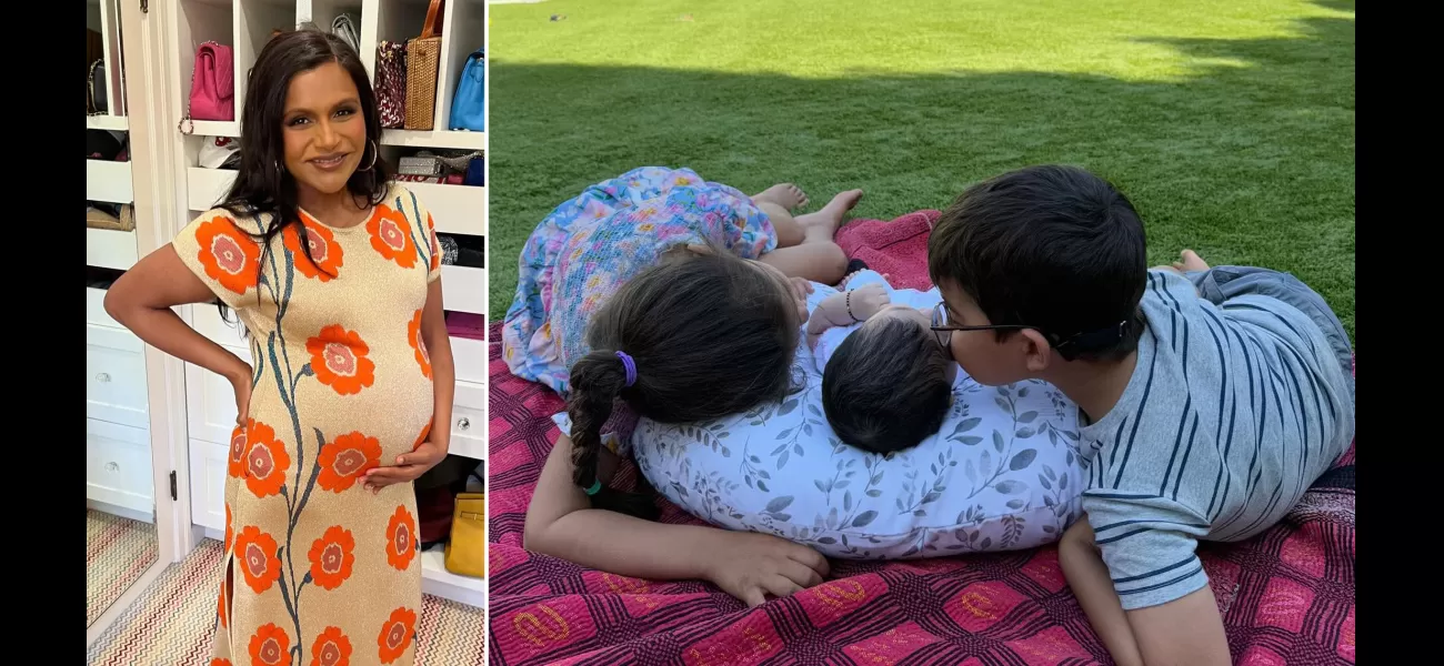 Mindy Kaling welcomes third child on her 45th birthday in surprise announcement.