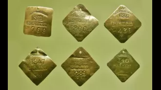 Museum gets slave badges for searchable exhibit.