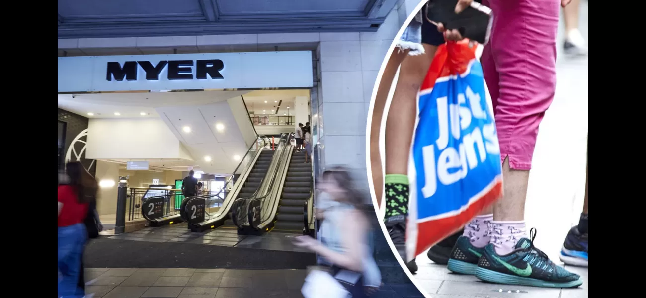 Myer makes $845 million offer to acquire major retail company.