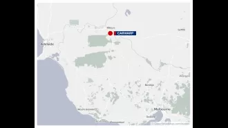 A mini-bus accident in Victoria's north-west results in two deaths and nine injuries.